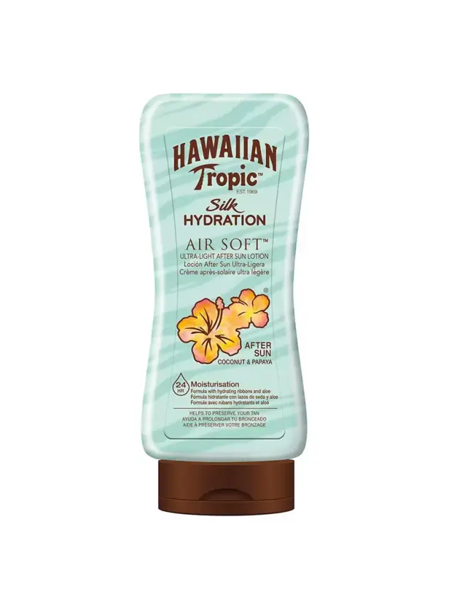 Hawaiian Tropic Silk Hydration Ultra Light Güneş Sonrası Nemlendirici Ferahlatıcı Losyon 180 ml - 1
