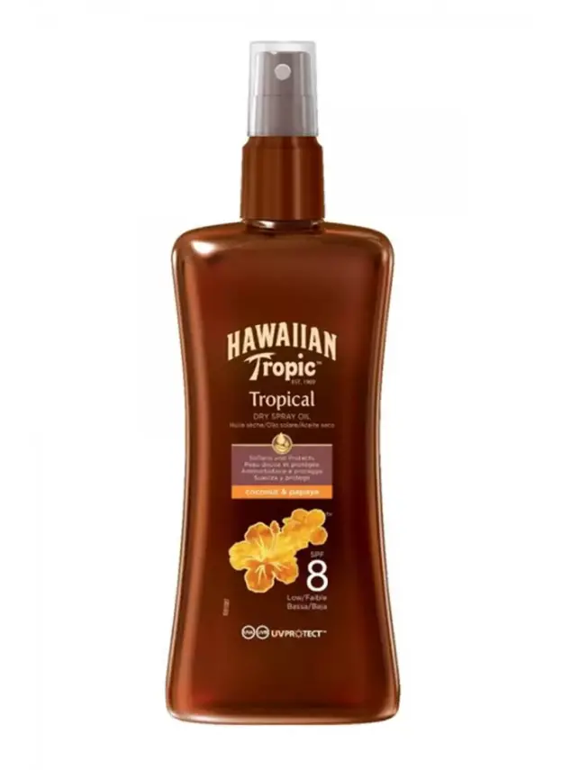Hawaiian Tropic Tropical Dry Koruyucu ve Bronzlaştırıcı Yağ Spf 8 200 ml - 1