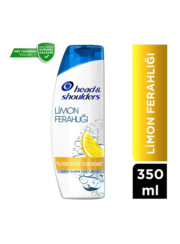 Head & Shoulders Limon Ferahlığı Kepek Şampuan 350 ml - 1