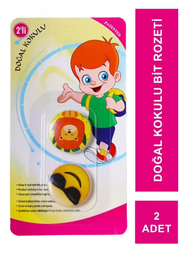 Headlice Doğal Kokulu 2'li Bit Rozeti - 1
