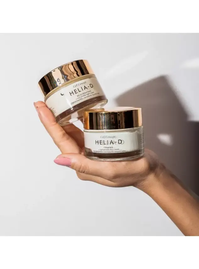 Helia-D Cell Concept Gençleştirici ve Kırışık Giderici Gündüz ve Gece Krem 65+ 2×50 ml - 4