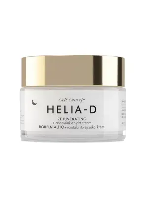 Helia-D Cell Concept Hücre Yenileyici Kırışıklık Karşıtı Gece Kremi 65+ 50ml - 1