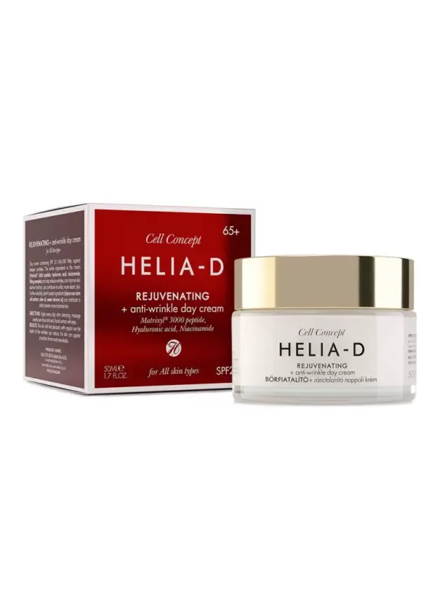 Helia-D Cell Concept Hücre Yenileyici Kırışıklık Karşıtı Gündüz Kremi 65+ SPF20 50ml - 1