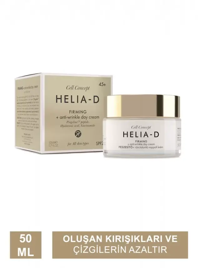Helia-D Cell Concept Sıkılaştırıcı, Kırışıklık karşıtı Gündüz Kremi 45+ SPF20 50ml - 2