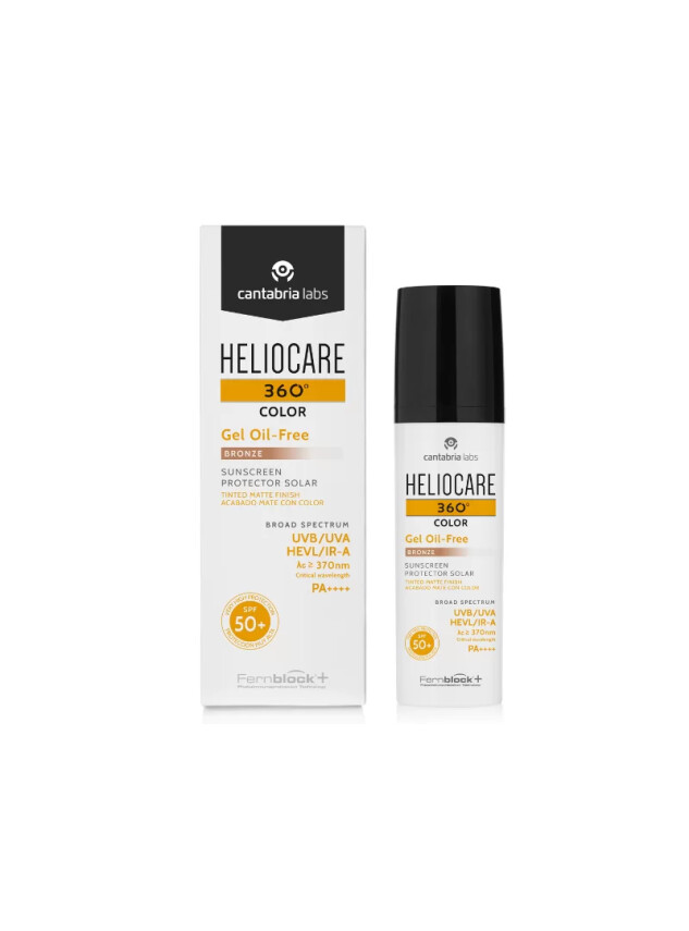 Heliocare 360 Color Gel Oil-Free Bronze Spf50+ Renkli Güneş Kremi 50 ml - Heliocare
