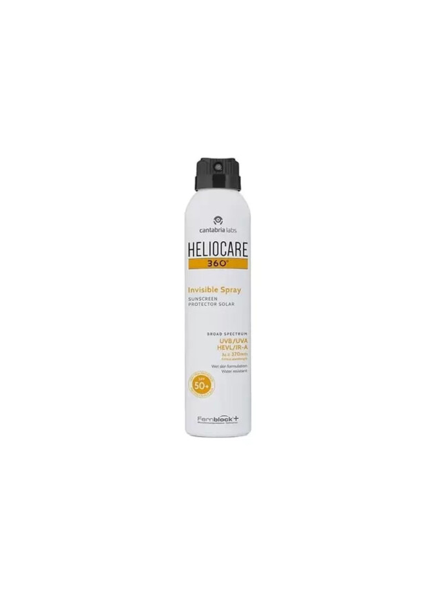 Heliocare 360 Invisible Spray SPF50+ - Görünmez Güneş Koruyucu Sprey - 200 ml - Heliocare