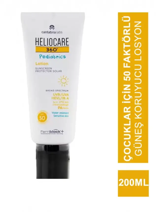 Heliocare 360 Pediatrics Losyon Spf 50 200 ml - 2