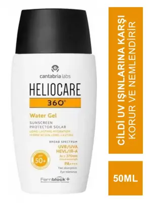 OUTLET - Heliocare 360 Water Gel Spf 50 50 ml Güneş Kremi - Heliocare