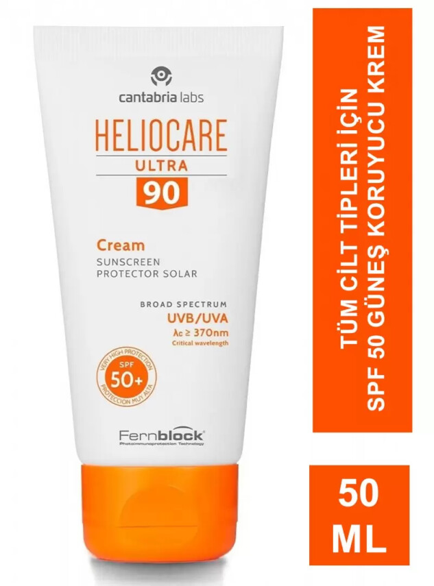 Heliocare Ultra 90 Cream Spf 50 50 ml - Heliocare