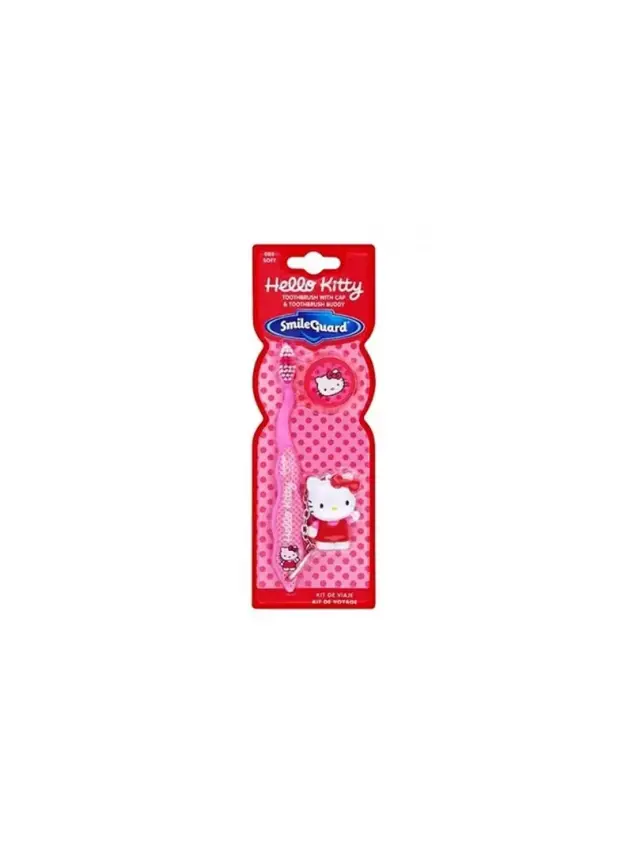 Hello Kitty Anahtarlıklı Diş Fırçası 3-6 Yaş - 1
