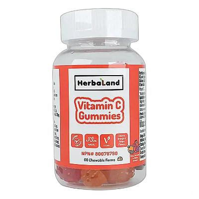 Herbaland Gummies Vitamin C 60'lı Çiğnenebilir Form - Herbaland