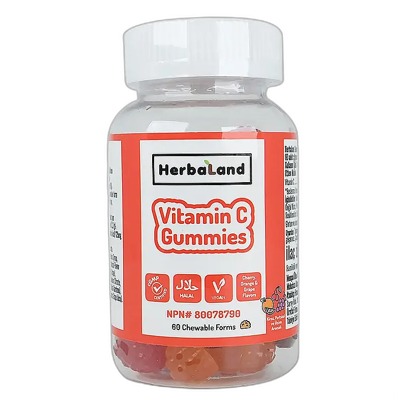 Herbaland Gummies Vitamin C 60'lı Çiğnenebilir Form - 1