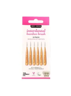 Humble Brush Bambu Diş Arası Fırçası 0.40mm 6 Adet - 1
