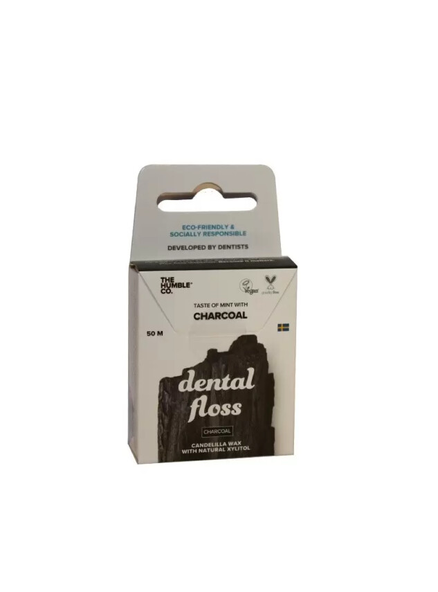 Humble Brush Diş İpi Kömürlü 50m - Humble Brush
