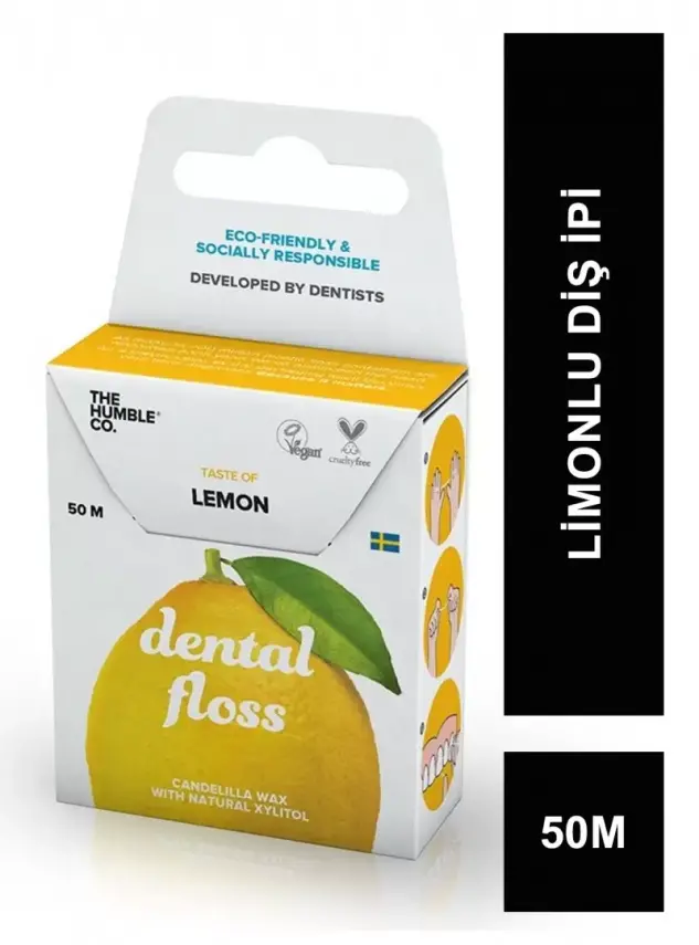 Humble Brush Diş İpi Limonlu 50m - 2