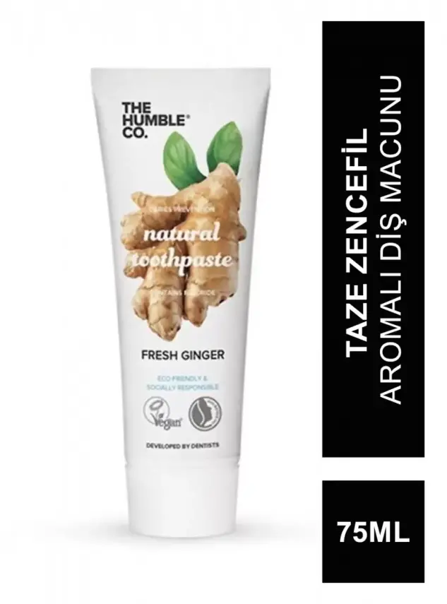 Humble Brush Humble Diş Macunu - Taze Zencefil 75ml - 2