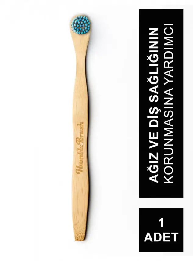 Humble Brush Mavi Bambu Dil Temizleyici - 2