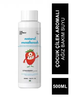 Humble Mouthwash Ağız Bakım Suyu Çilek Aromalı - Çocuk - 500 ml - 2