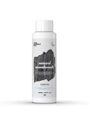 Humble Mouthwash Ağız Bakım Suyu Kömür Aromalı 500 ml - 1