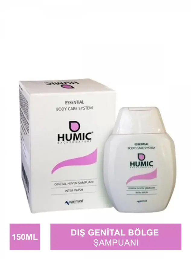 Humic Intım Wash Dış Genital Bölge Şampuanı 150 ml - 1