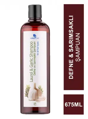 Hunca Care Defne & Sarımsaklı Şampuan 700gr - 1