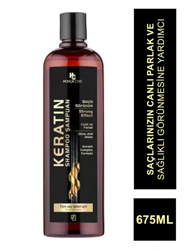 Hunca Care Keratin Şampuan 675 ml - Hunca