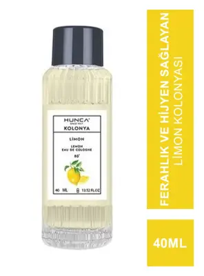 Hunca Limon Kolonyası 40 ml Pet Şişe - 1
