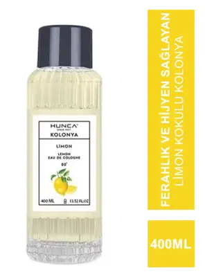 Hunca Limon Kolonyası 400 ML Pet Şişe - 1