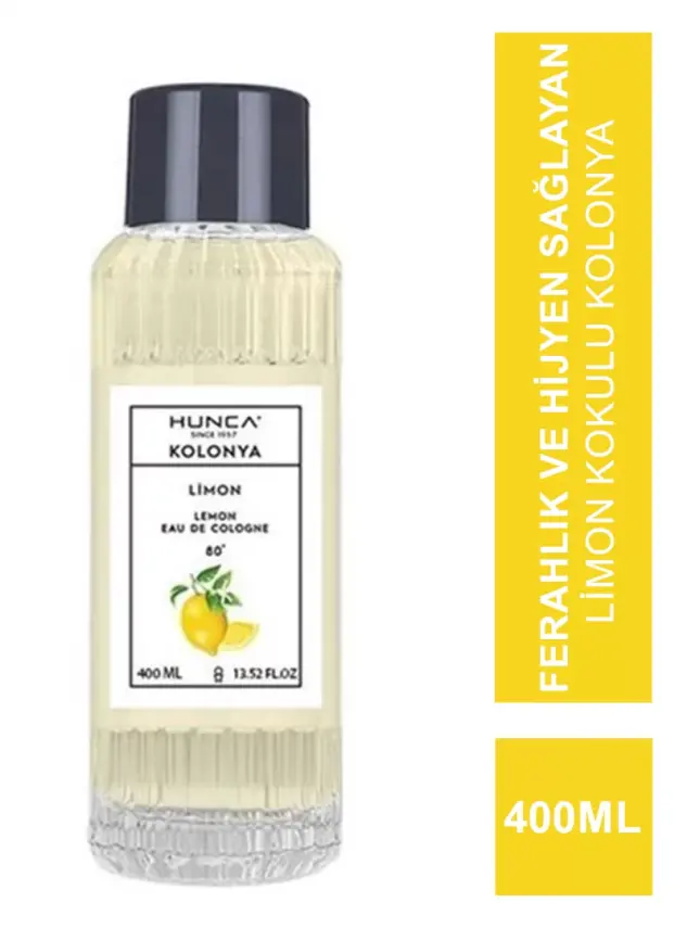 Hunca Limon Kolonyası 400 ML Pet Şişe - 1