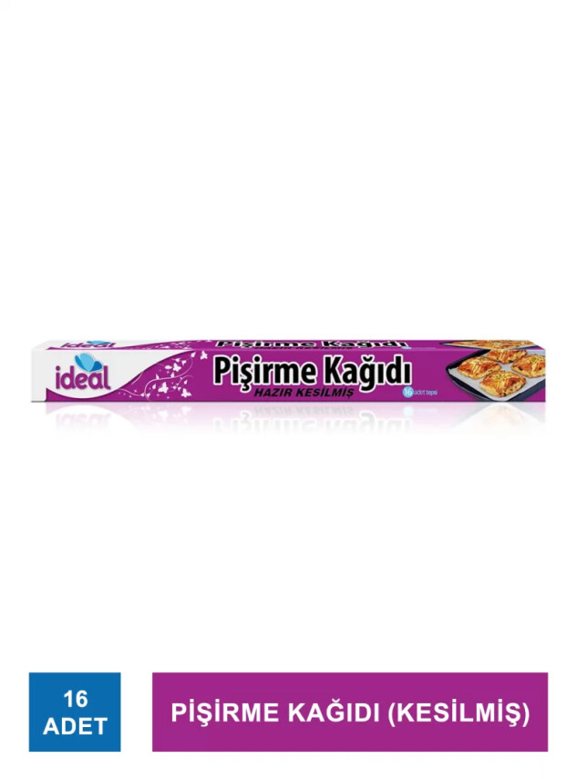 İdeal Pişirme Kağıdı Hazır Kesilmiş 16 Adet - 42x37cm - - İdeal