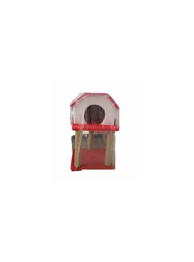 İki Katlı Kedi Evi Tırmalama - 1
