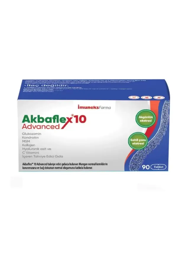 İmuneks Akbaflex10 Advanced 90 Tablet - 1
