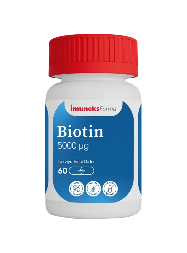 İmuneks Biotin 5000mg 60 Tablet - 1