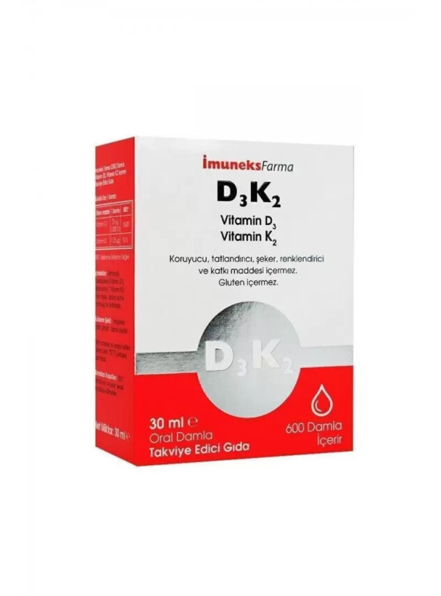 İmuneks D3K2 30 ml Damla - Imuneks