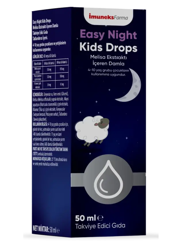 İmuneks Easy Night Kids Drops 50 ml - 1