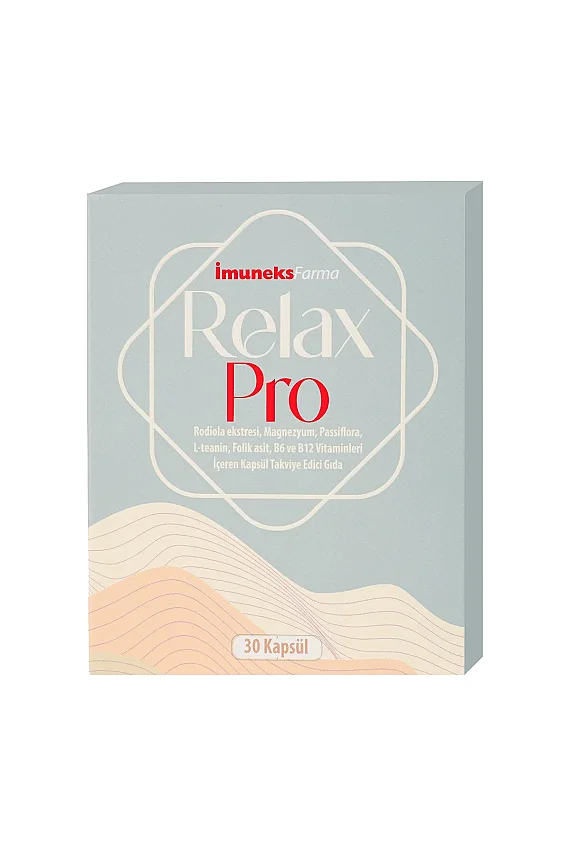 İmuneks Farma Relax Pro 30 Kapsül - 1