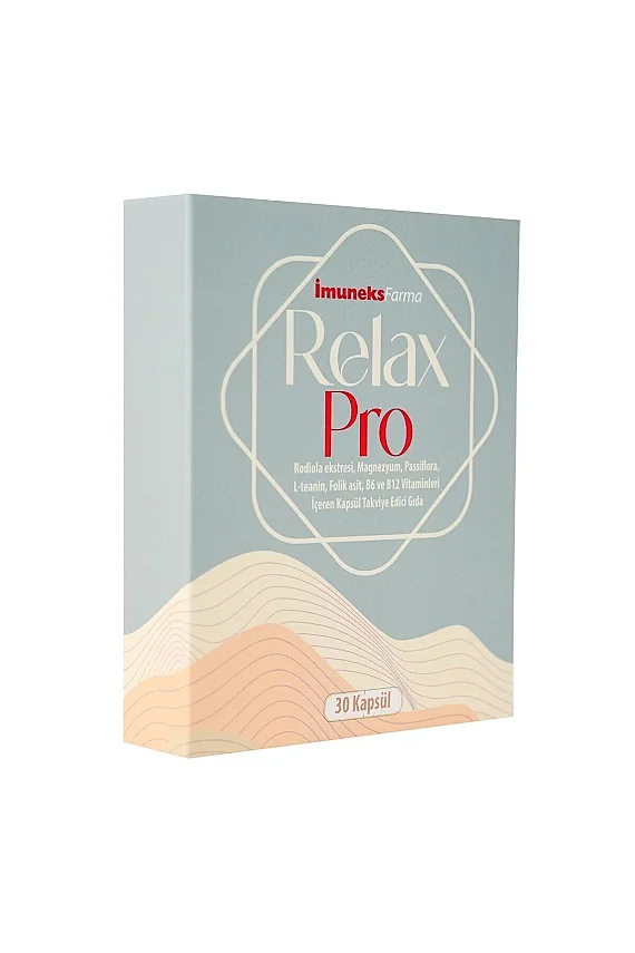 İmuneks Farma Relax Pro 30 Kapsül - 3