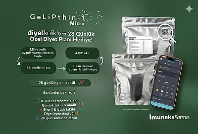 Imuneks GeLiPthin-1™ Micro 120 Bitkisel Kapsül - 4