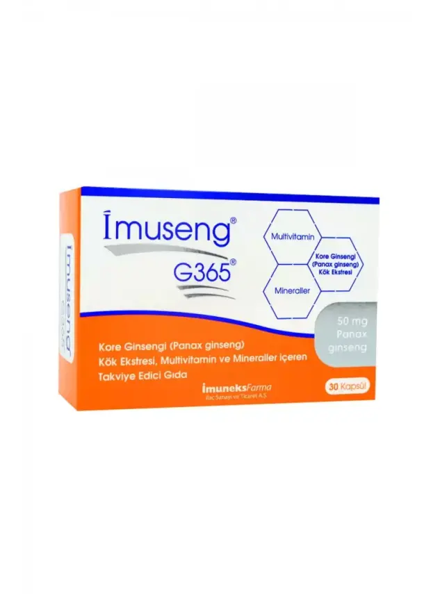 İmuneks İmuseng G365 30 Kapsül - 1