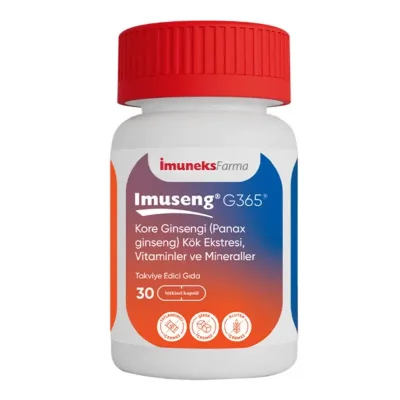 İmuneks İmuseng G365 30 Kapsül - Imuneks