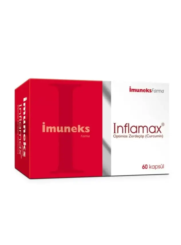 İmuneks Inflamax Optimize Zerdeçöp 60 Kapsül - 1