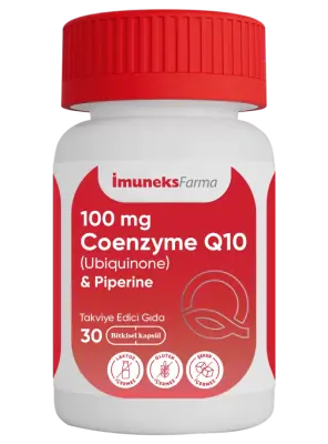 OUTLET - İmuneks Koenzim Q10 100mg 30 Kapsül - Imuneks