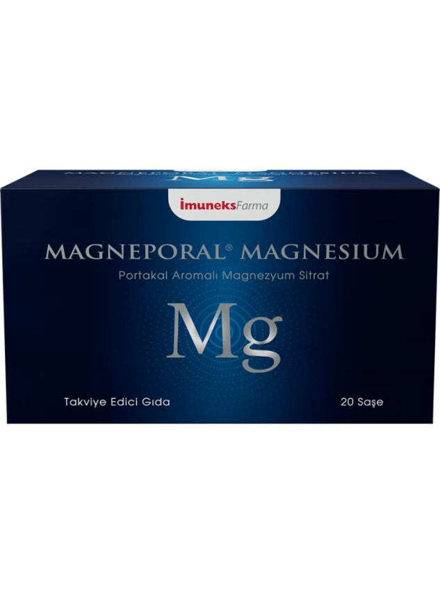 İmuneks Magneporal Magnesium 20 Saşe - Imuneks