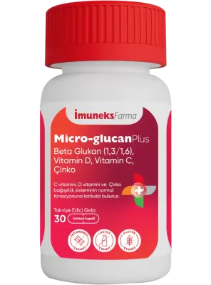 İmuneks Micro-Glucan Plus Beta Glukan 30 Kapsül - 2