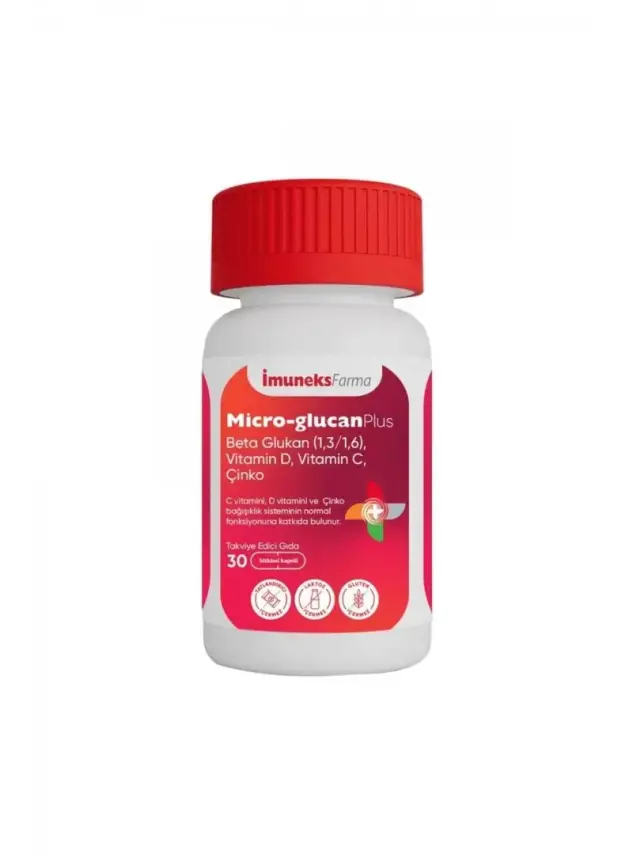 İmuneks Micro-Glucan Plus Beta Glukan 30 Kapsül - 3
