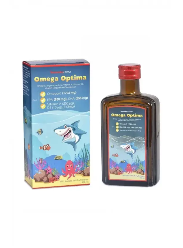İmuneks Omega Optima Şurup 250 ml - 1