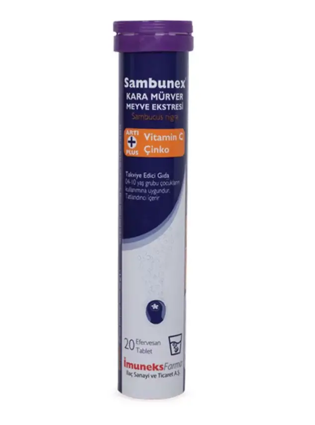 İmuneks Sambunex 20 Efervesan Tablet - 1