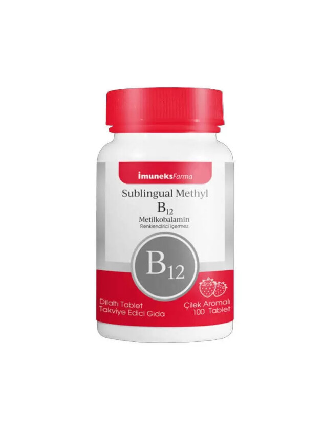 İmuneks Sublingual Methyl B12 100 Tablet - Imuneks