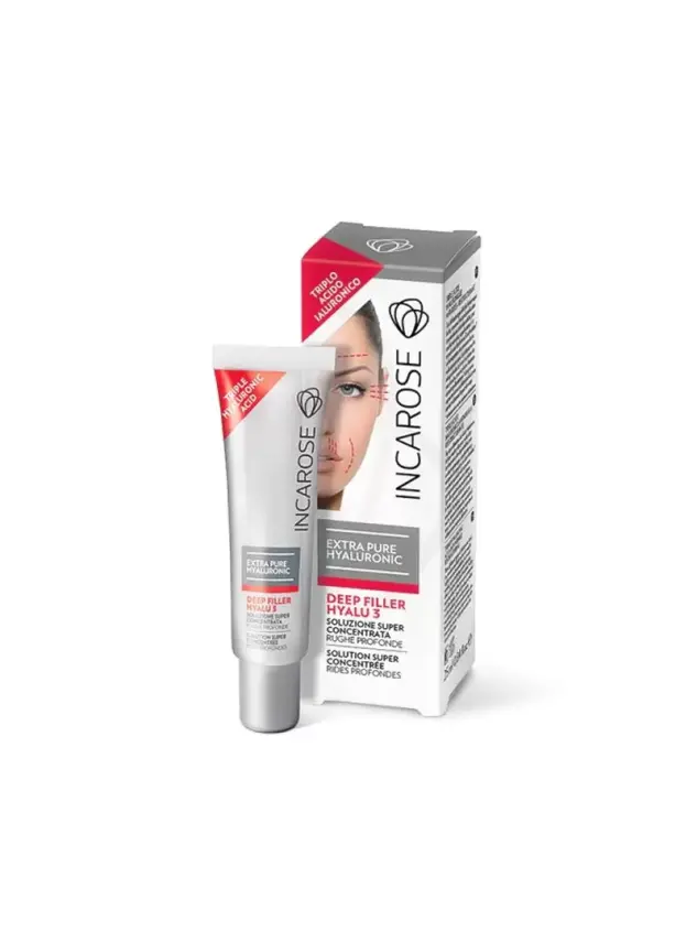 Incarose Deep Filler Hyalue 3 Serum 25 ml Kırışıklık Karşıtı Üçlü Hyaluronik Asit Serumu - 1
