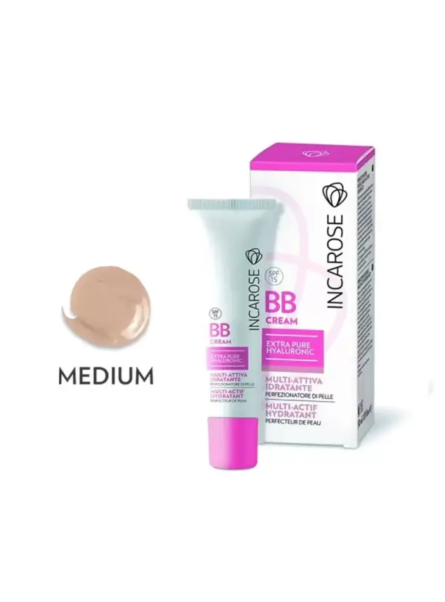 Incarose SPF 15 BB Cream Extra Pure Hyaluronic 30 ml - 1